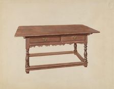 Table, c. 1936. Creator: Henry Moore