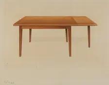 Table, c. 1937. Creator: Anne Ger
