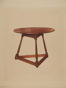 Table, c. 1937. Creator: Harry Eisman