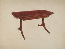 Table, c. 1938. Creator: Arthur Matthews