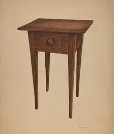 Table, c. 1940. Creator: Warren Booth