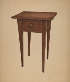 Table, c. 1940. Creator: Warren Booth