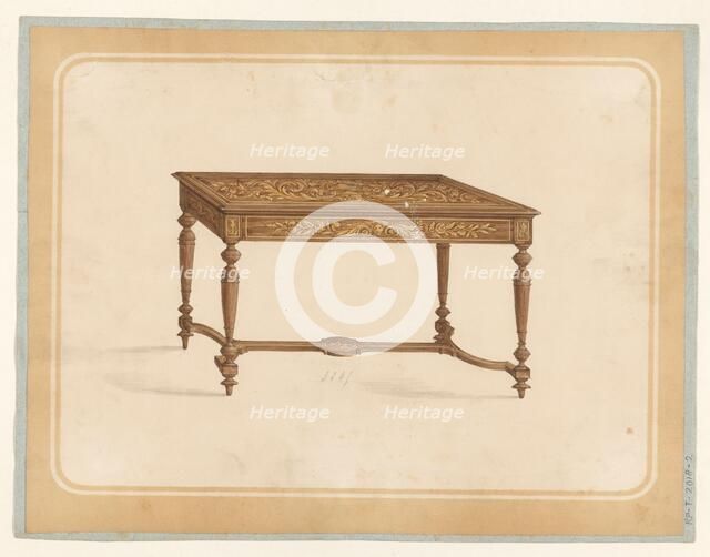 Table, c.1835-c.1935. Creator: Anon.