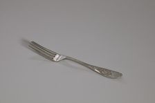 Table fork used by Lavinia Whiteside Carrington, after 1867. Creator: Hall & Elton