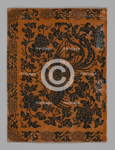 Table Frontal, China, 18th century, Qing dynasty (1644-1911). Creator: Unknown.