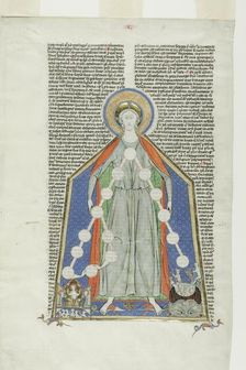 Table of Bigamy, from the Summa Super Titulis Decretalium Completa, 1275/99. Creator: Unknown