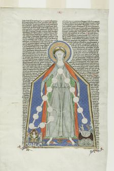 Table of Bigamy, from the Summa Super Titulis Decretalium Completa, 1275/99. Creator: Unknown