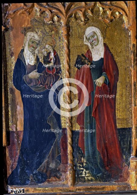 Table of Saint Anna with the Virgin and Child.