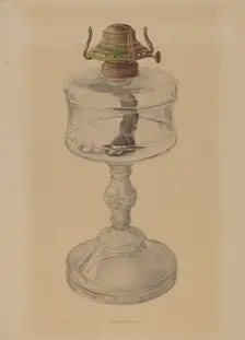 Table Lamp, 1935/1942. Creator: Samuel Faigin