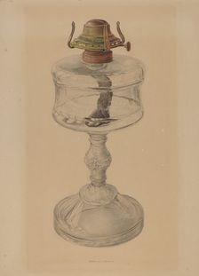 Table Lamp, 1935/1942. Creator: Samuel Faigin