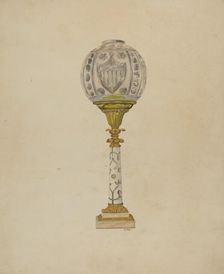 Table Lamp, 1935/1942. Creator: Ray Price