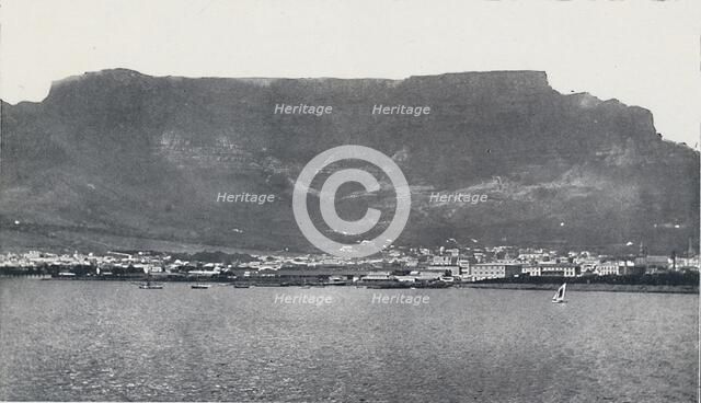 'Table Mountain and Cape Town', 1924. Artist: Unknown.
