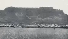 Table Mountain and Cape Town 1924