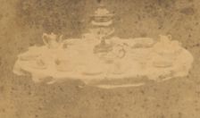 Table Set for Tea, 1841-42., 1841-42. Creator: William Henry Fox Talbot
