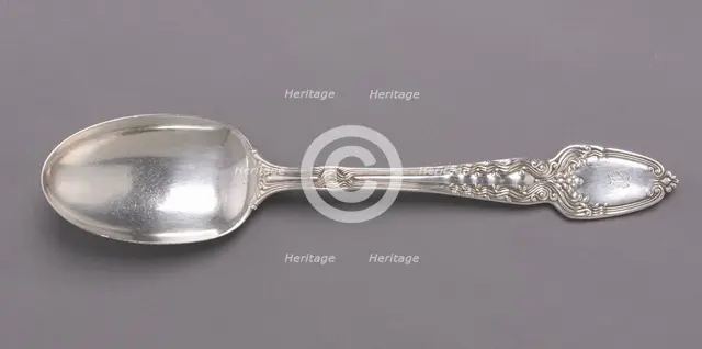 Table Spoon (Pattern "Broom Corn"), c. 1890-1900. Creator: Tiffany & Co. (American, New York, est. 1837).
