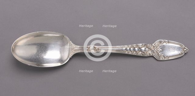 Table Spoon (Pattern "Broom Corn"), c. 1890-1900. Creator: Tiffany & Co. (American, New York, est. 1837).