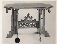 Table, Polygonal, Franco-Netherlandish, 15th century. Creator: Unknown