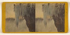 Table Rock and Horse Shoe Fall from Below., about 1864. Creator: E. & H.T. Anthony