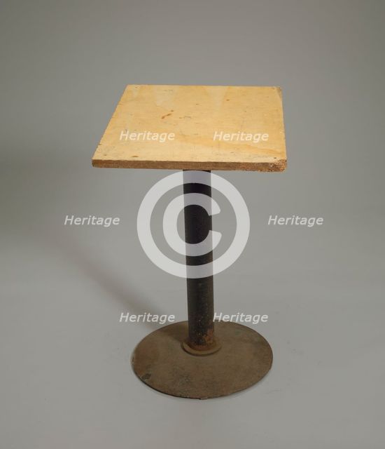 Table used at Club Harlem, Atlantic City, 1955-1975. Creator: Unknown.