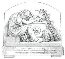 Tablet in St. Giles's Cathedral, Edinburgh..., 1850. Creator: Unknown