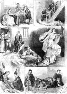 Tableaux Vivants, from Sir Walter Scott's novels, at Cromwell House, South Kensington, 1880. Creator: Unknown