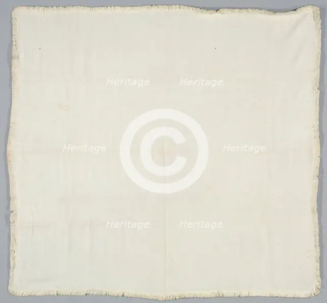 Tablecloth, c. 1800. Creator: Unknown.