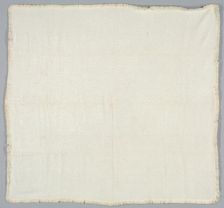 Tablecloth, c. 1800. Creator: Unknown