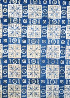 Tablecloth or Bedcover, United States, c. 1800. Creator: Unknown