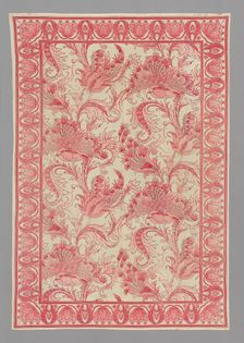 Tablecloth or Bedcover probably titled "Ragged Poppy", London, 1902. Creator: John Scarrat Rigby