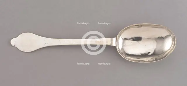 Tablespoon, 1700-1720. Creator: Jacob Boelen I (American, 1654-1729).