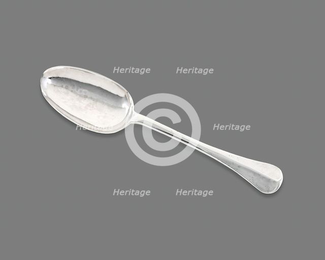 Tablespoon, 1760/75. Creator: Hezekiah Silliman.