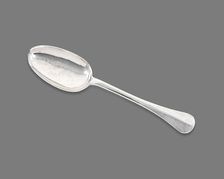 Tablespoon, 1760/75. Creator: Hezekiah Silliman