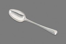 Tablespoon, 1760/90. Creator: Myer Myers