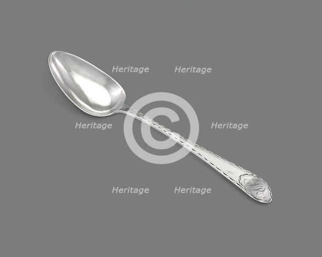 Tablespoon, 1789/94. Creator: Joseph Dubois.
