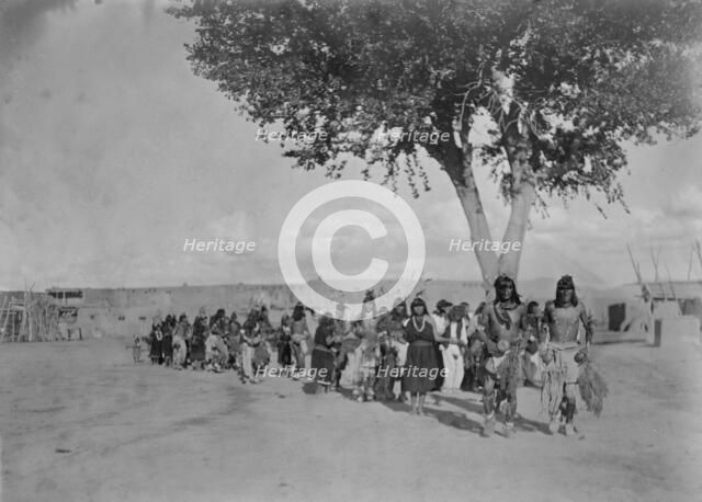 Tablita Dance [D], c1905. Creator: Edward Sheriff Curtis.
