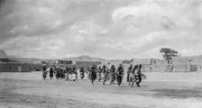 Tablita dance-San Ildefonso, 1905, c1905. Creator: Edward Sheriff Curtis