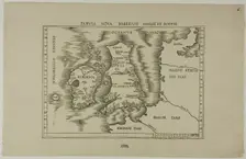 Tabuia Nova Hibernie Anglie et Scotie, 1513, reprinted 1889. Creator: Unknown