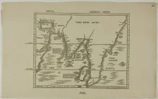 Tabula Moderna Indiae, 1513, reprinted 1889. Creator: Unknown