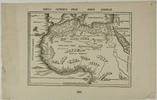 Tabula Moderna Prime Partis Aphricae, 1513, reprinted 1889. Creator: Unknown