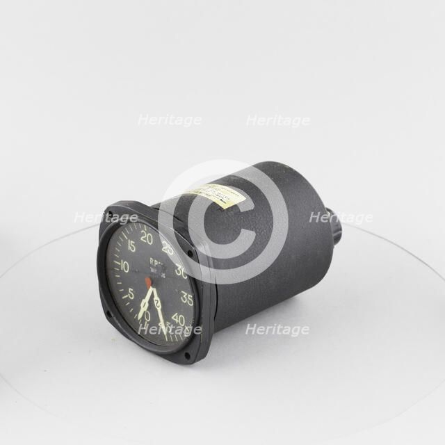 Tachometer, from B-29. Creator: Chicago Flexible Shaft Co.