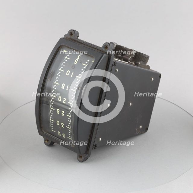 Tachometer, Japanese Army, Type-98, 1940s. Creator: Yokogawa Electric Machine Manufacturing Plant.