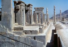 Tachara or Palace of Darius I (Winter Palace), Persepolis, Fars province, Iran, 6th cent BC (1994). Creator: LTL
