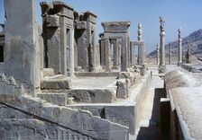 Tachara or Palace of Darius I (Winter Palace), Persepolis, Fars province, Iran, 6th cent BC (1994). Creator: LTL