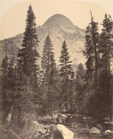 Tacoye, The North Dome, 3729 Feet, 1861. Creator: Carleton Emmons Watkins