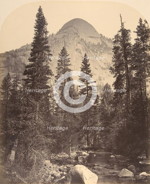 Tacoye, The North Dome, 3729 Feet, 1861. Creator: Carleton Emmons Watkins.