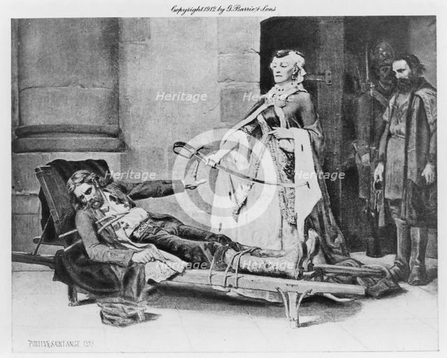 Tadeusz Kosciuszko refusing sword offered by Catherine II, 1883. Artist: Poilleux-Saint-Ange, Georges Louis (1855-1901)