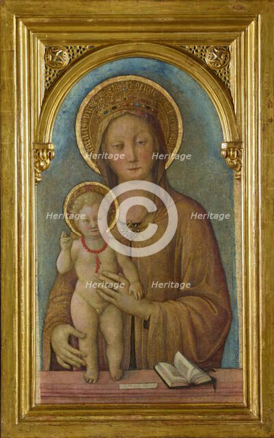 Tadini Madonna, c 1450. Creator: Bellini; Jacopo (c. 1400-c. 1470).