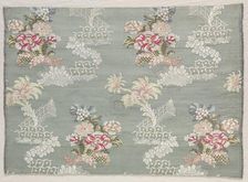 Taffeta, Brocaded, c. 1750. Creator: Unknown