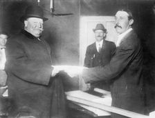 Taft voting 1912. Creator: Bain News Service