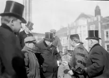 Taft and Dr. Finley, 1912. Creator: Bain News Service